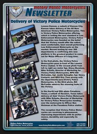 Victory Police Motorcycles Newsletter